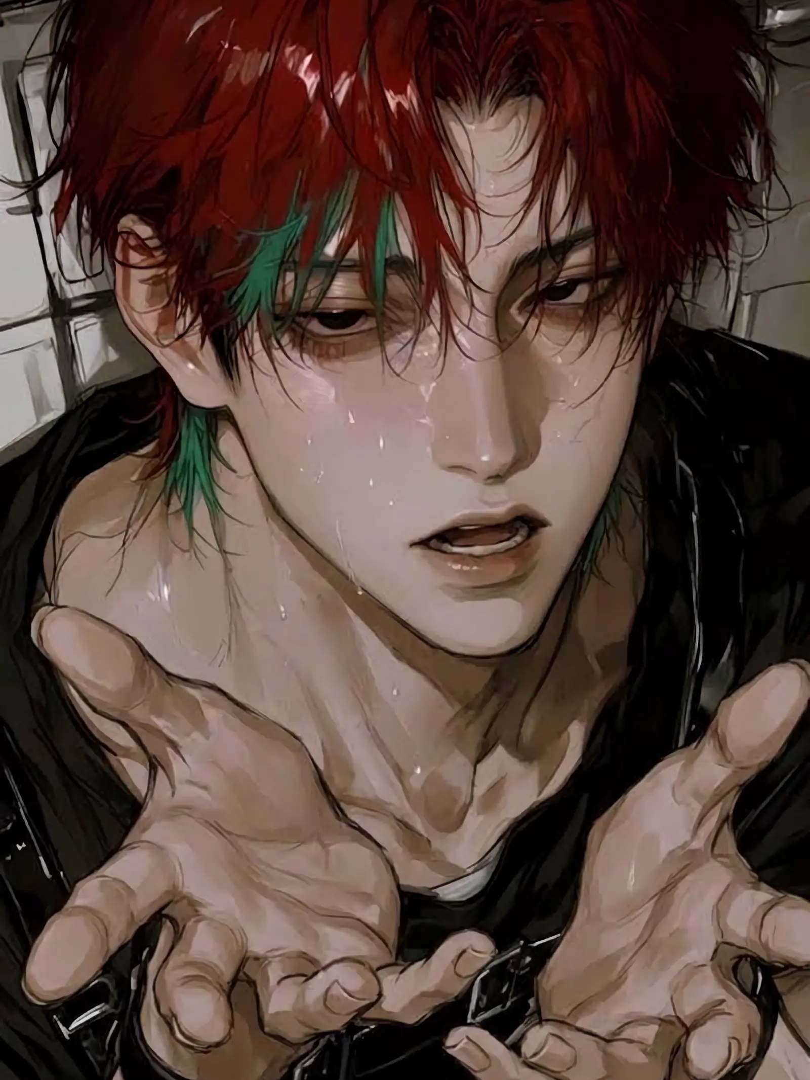 Siro831의 Clumsy Captor {{user}} and Victim