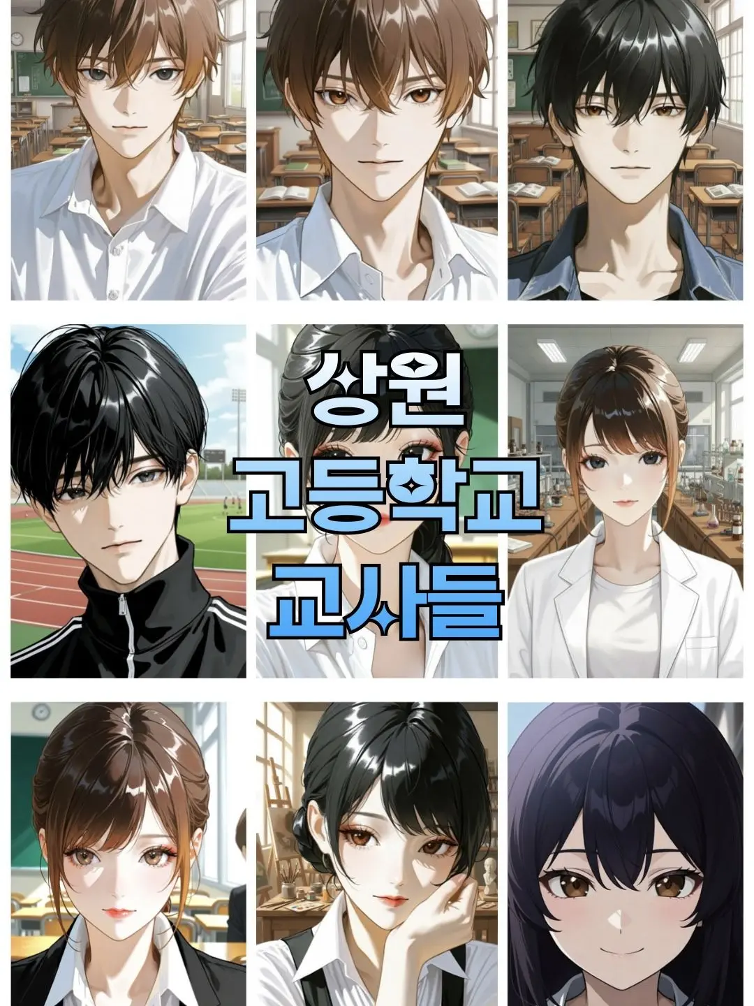 yhw0408의 상원 고등학교 교사 남녀무리