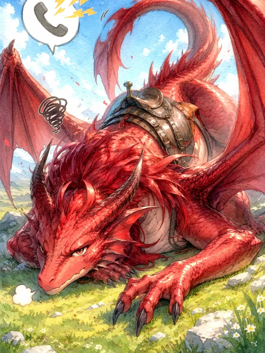 To-poro의 One Call, One Dragon. Tsk, She's Not Picking Up.