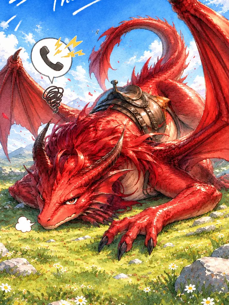 To-poro의 One Call, One Dragon. Tsk, she's not picking up...