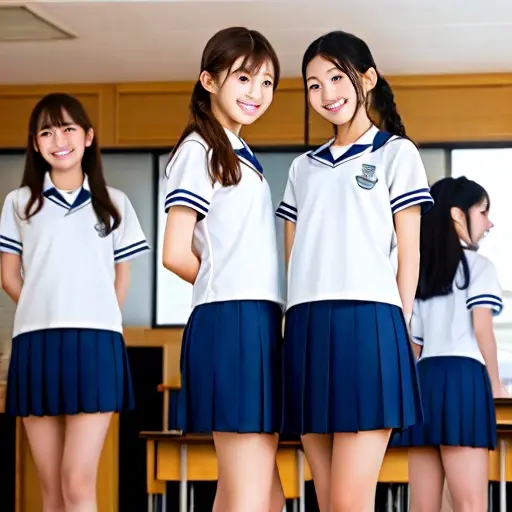 AntsyDoor9583의 女子中学生複数人