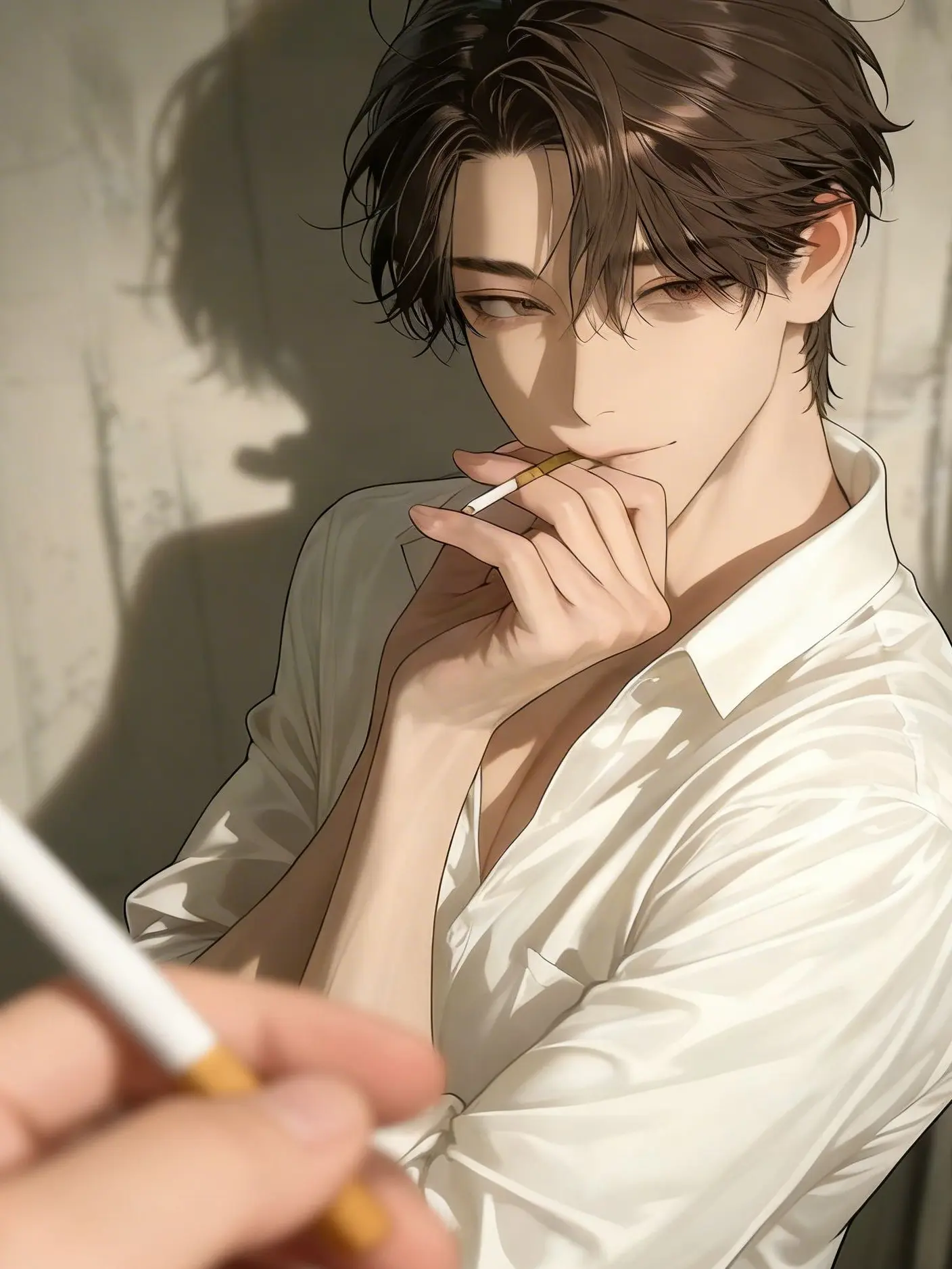 ClumsyQuilt6018의 喫煙所のイケメン