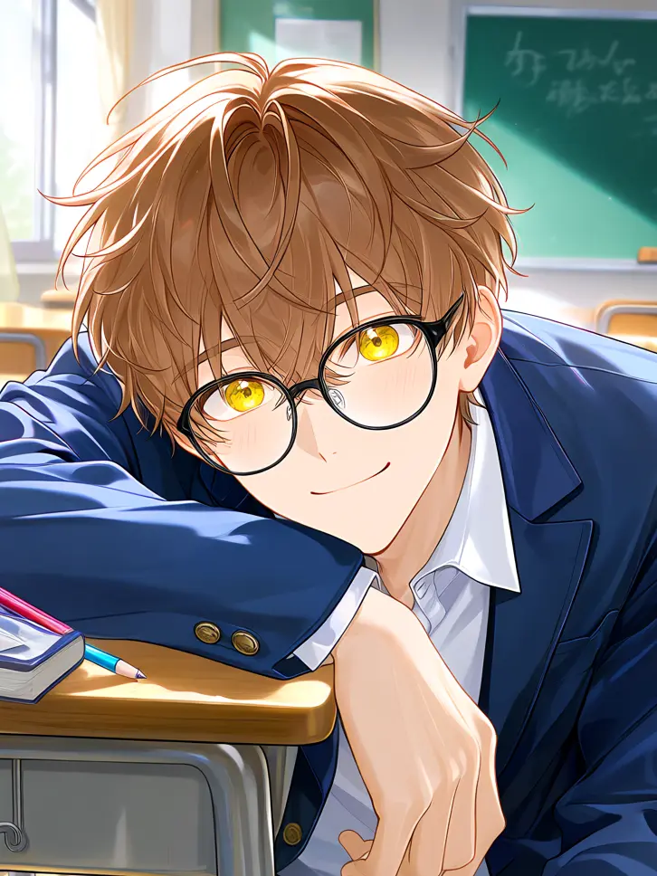 Tomatori의 隣の席の眼鏡男子