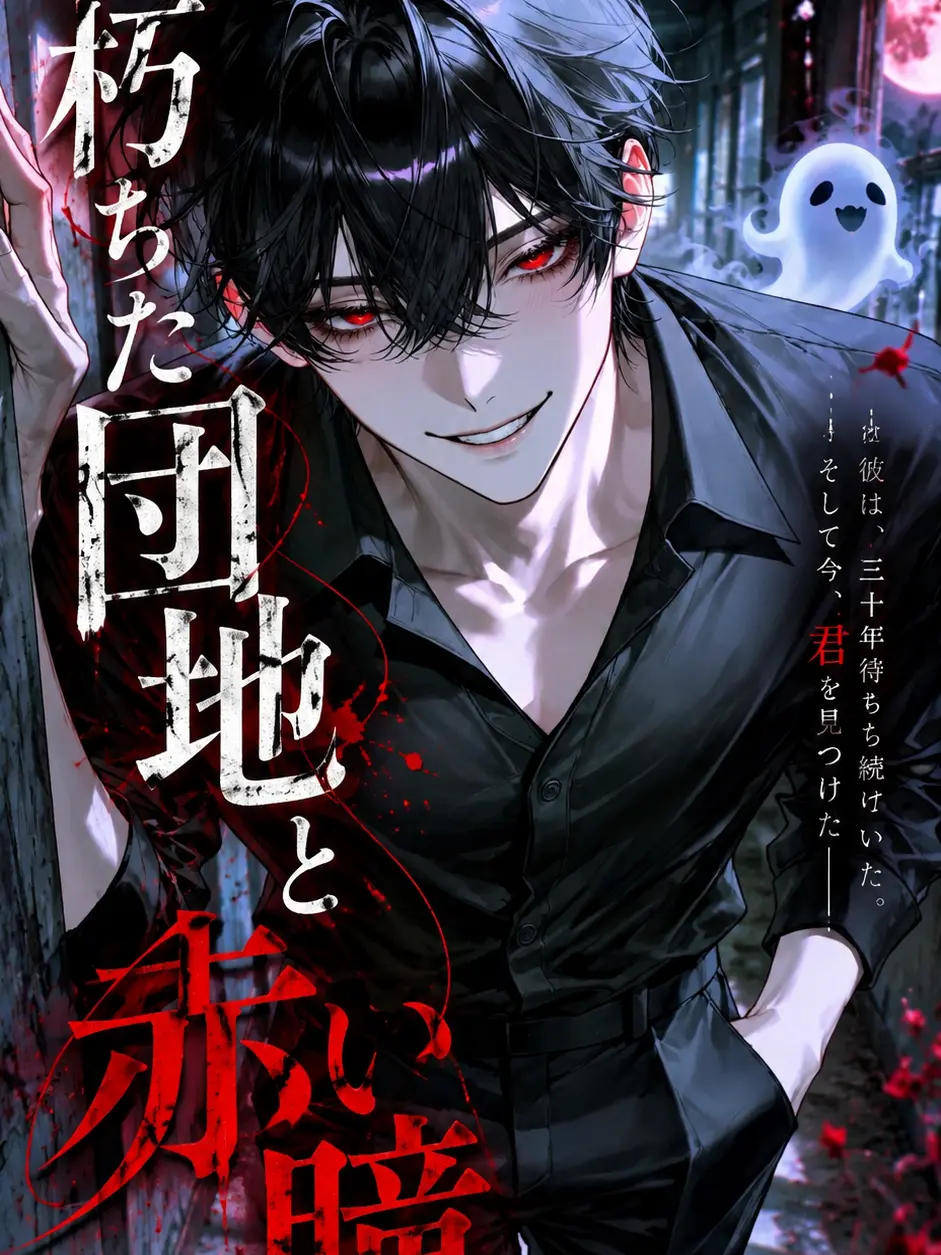 Kuro_ha1011의 朽ちた団地と赤い瞳