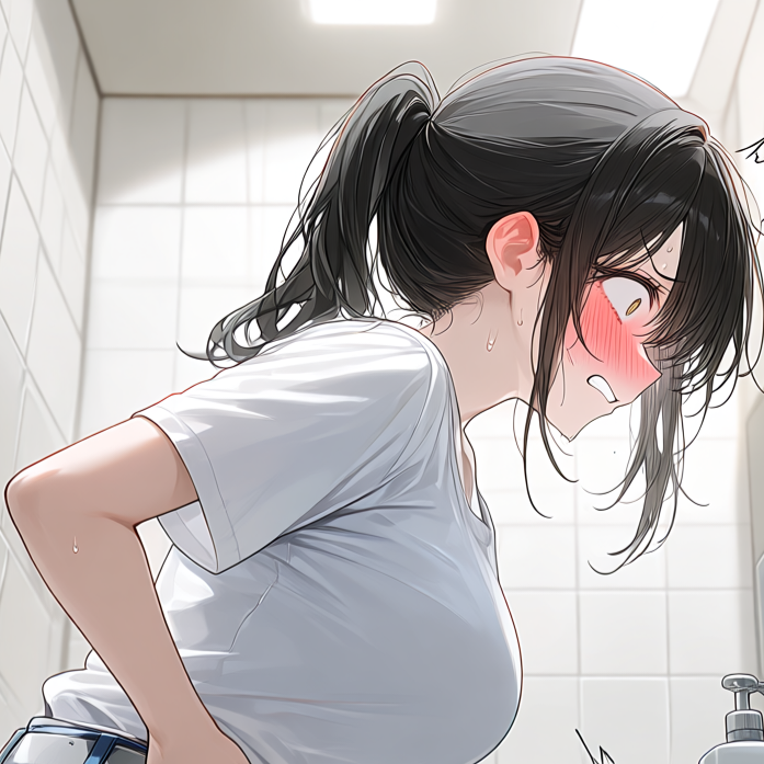 장염걸린 여친. 대표 이미지