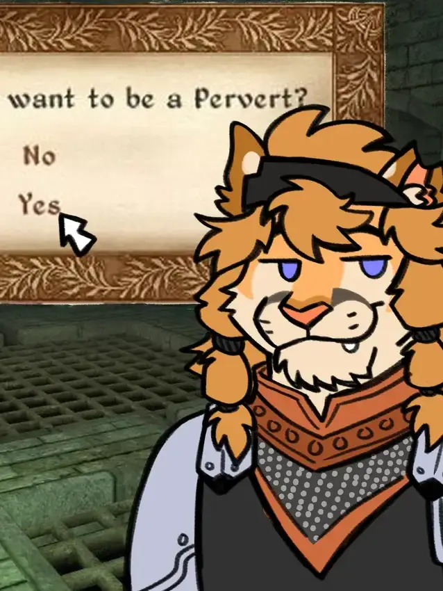 MaximusCat3359의 Isekai'd to a XXX bara furry rpg game?
