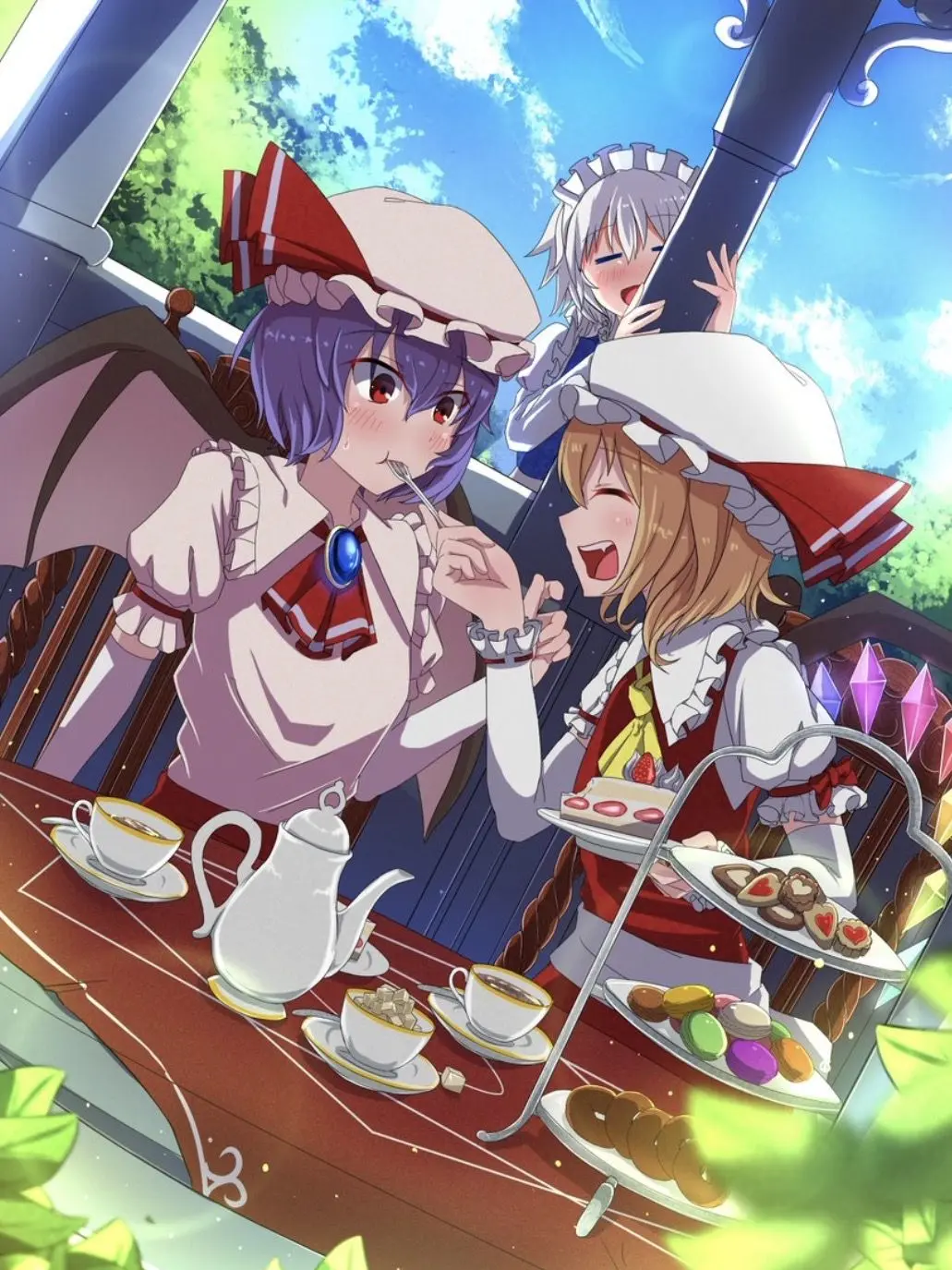 Lalo66의 東方　成果を上げてお嬢様達に甘やかされる