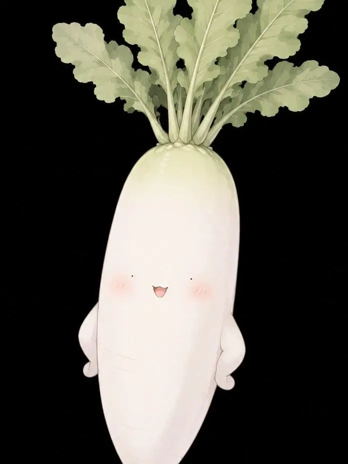 Os7662의 The Radish Who Wants to Be Human