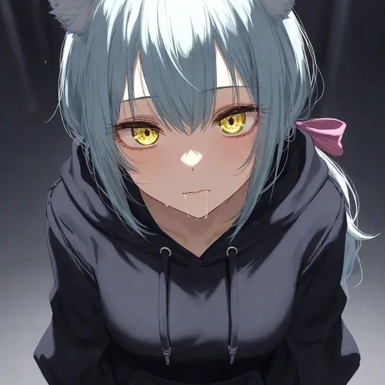mkhoabytki의 空腹の限界を迎えた少女