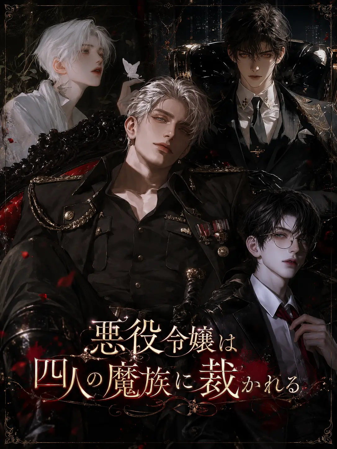 CosmicTear7051의 悪役令嬢は四人の魔族に裁かれる