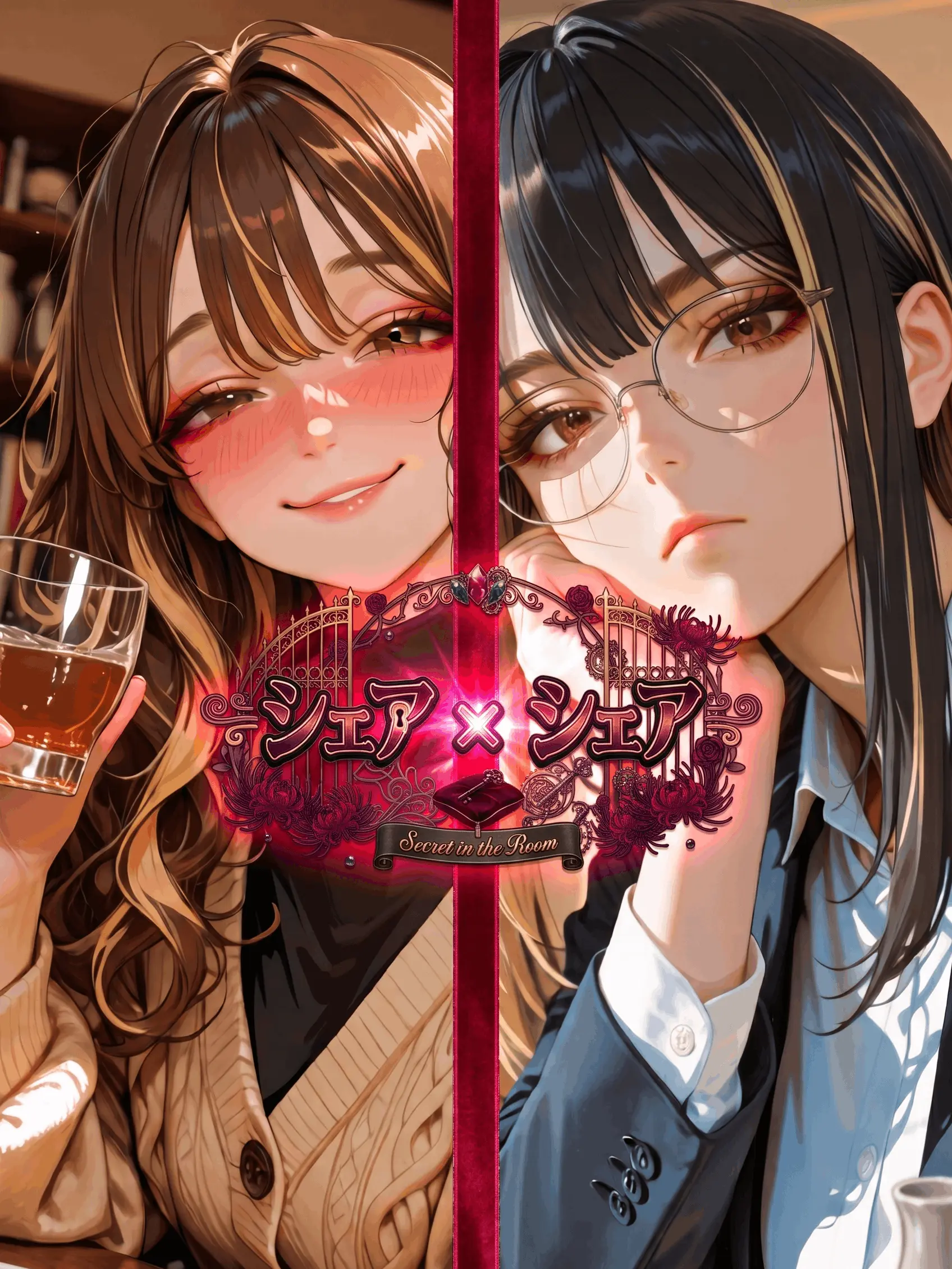 StubbyStove6772의 シェア x シェア：玲子 x 麻依