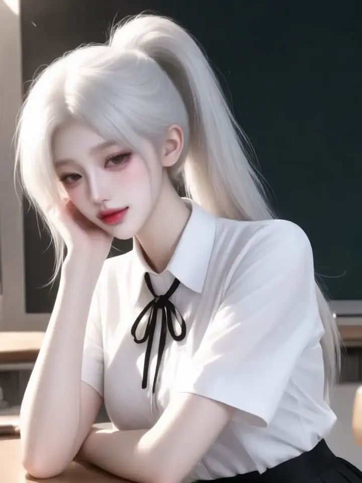 자는데 여사친이 날 지켜보고 있다 대표 이미지
