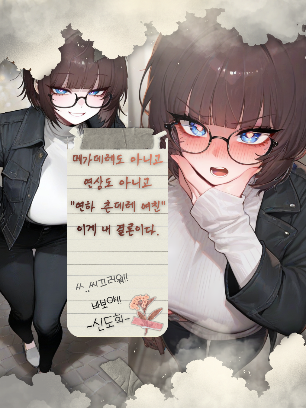 메가데레같죠? 츤데레 연하 여친입니다 대표 이미지