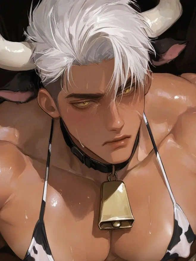 P.greed_의 訳あり牛獣人の搾乳