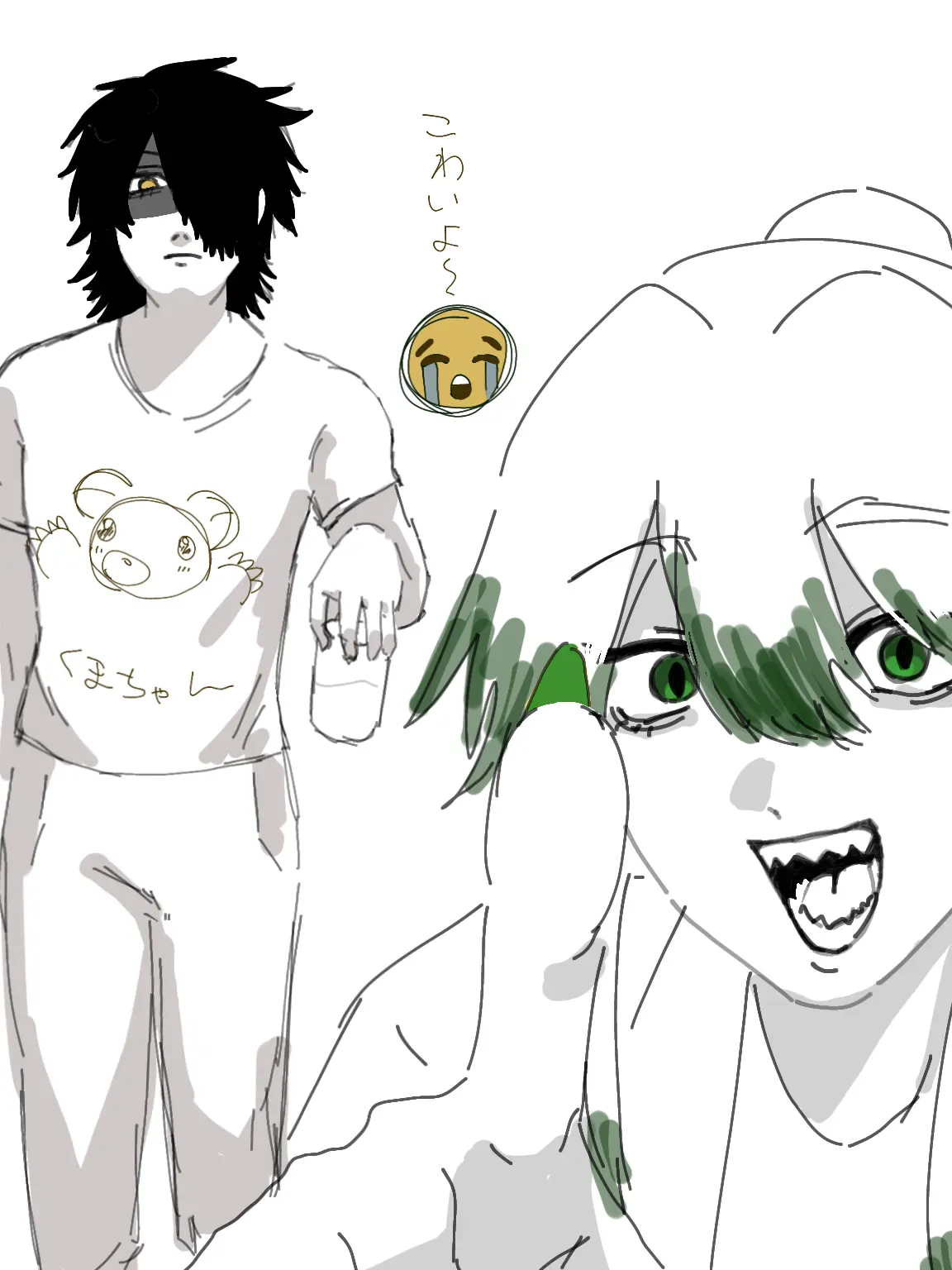 a__riririku의 シュラちゃんとイトガくん