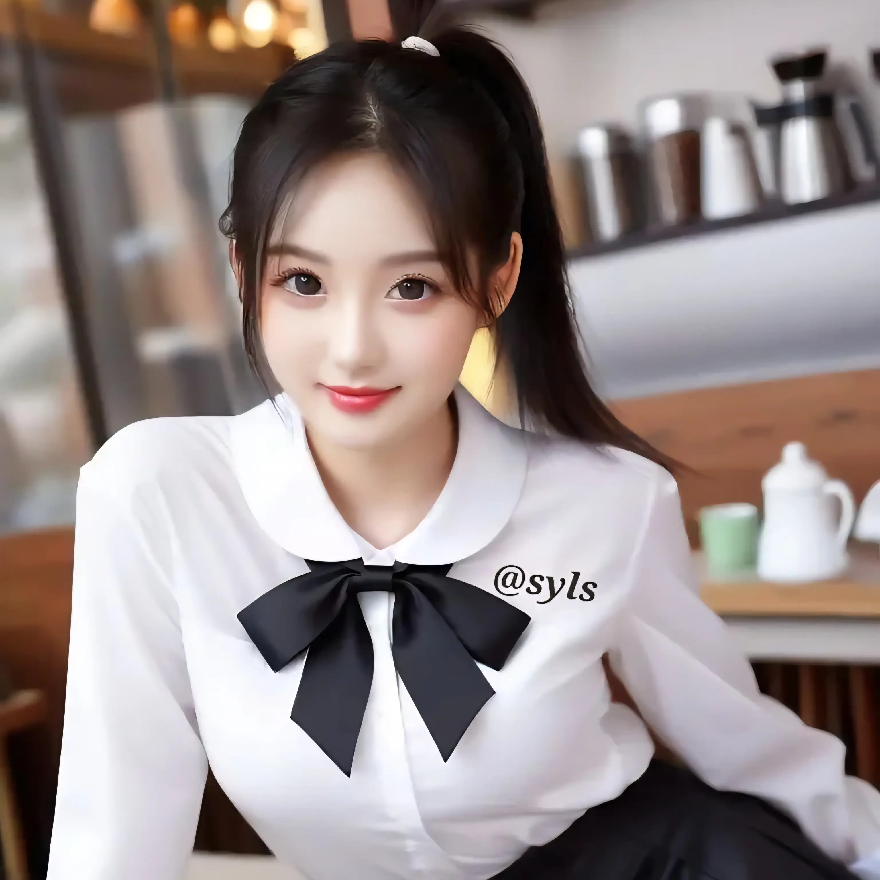 Syls의 카페 알바생 백가은.
