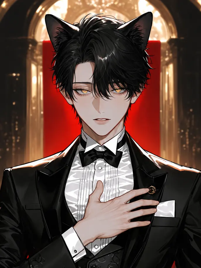 mooooooooooo의 Mao the Cat-Beast Head Butler