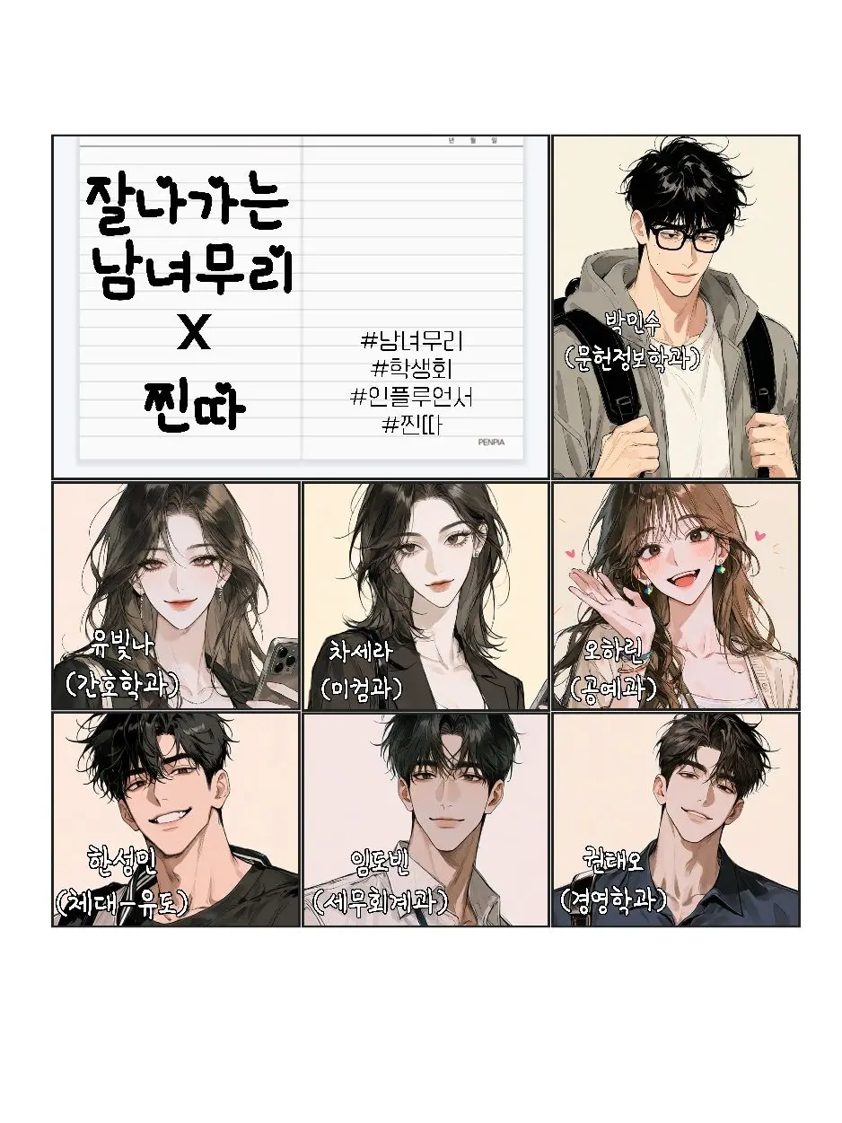 Kelly_helly의 잘나가는 남녀무리 + 찐따