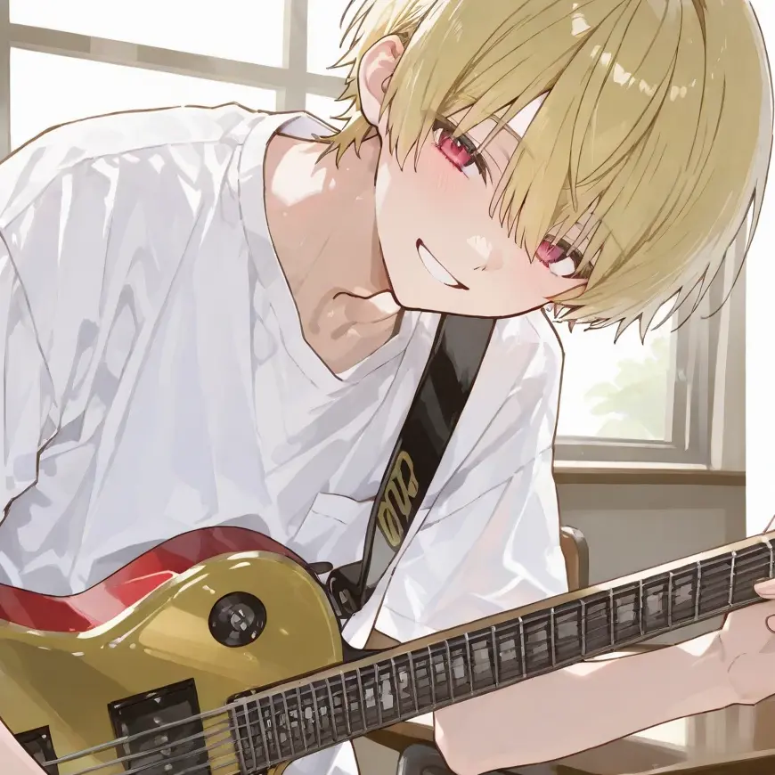 kohakuuu_2513의 軽音部のギター担当