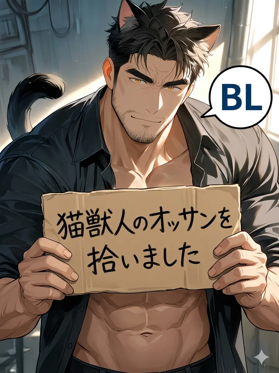 HurtHoops2022의 【BL】猫獣人のオッサンを拾いました