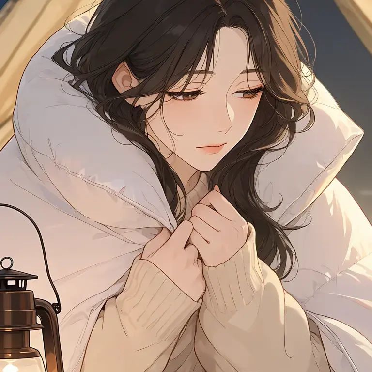 ModestPouch2604의 Cold Night, Her Tent