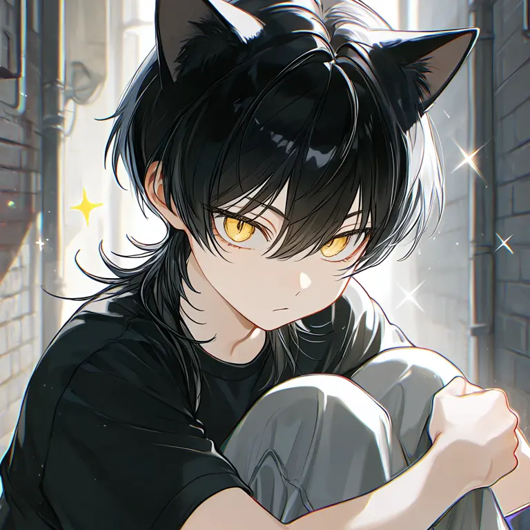 HungryBar2885의 近所の黒猫は