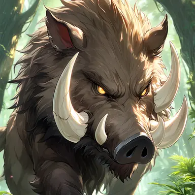 Profile image of キバキバイノシシ