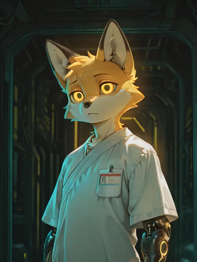 WillowFoxFox의 アンドロイド試作機の動作確認と調整