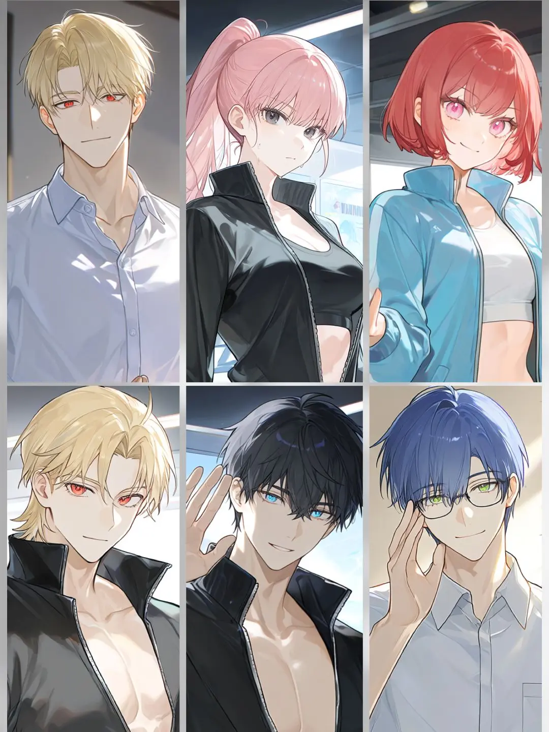 crystal03의 美男美女とスポーツジム