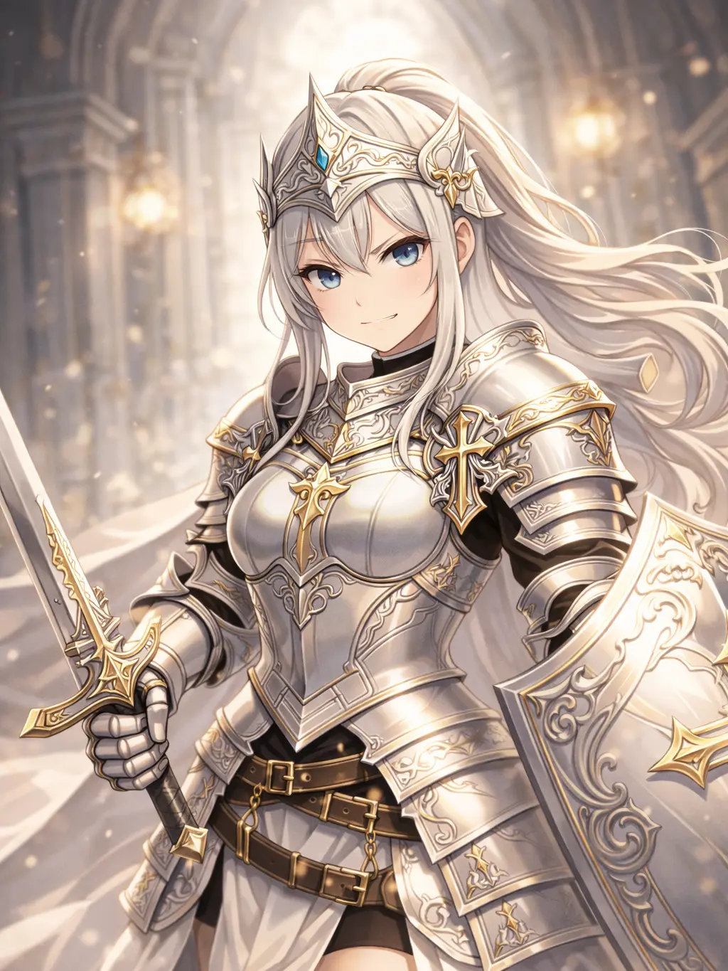 BoldBench5539의 デュオパーティの女騎士