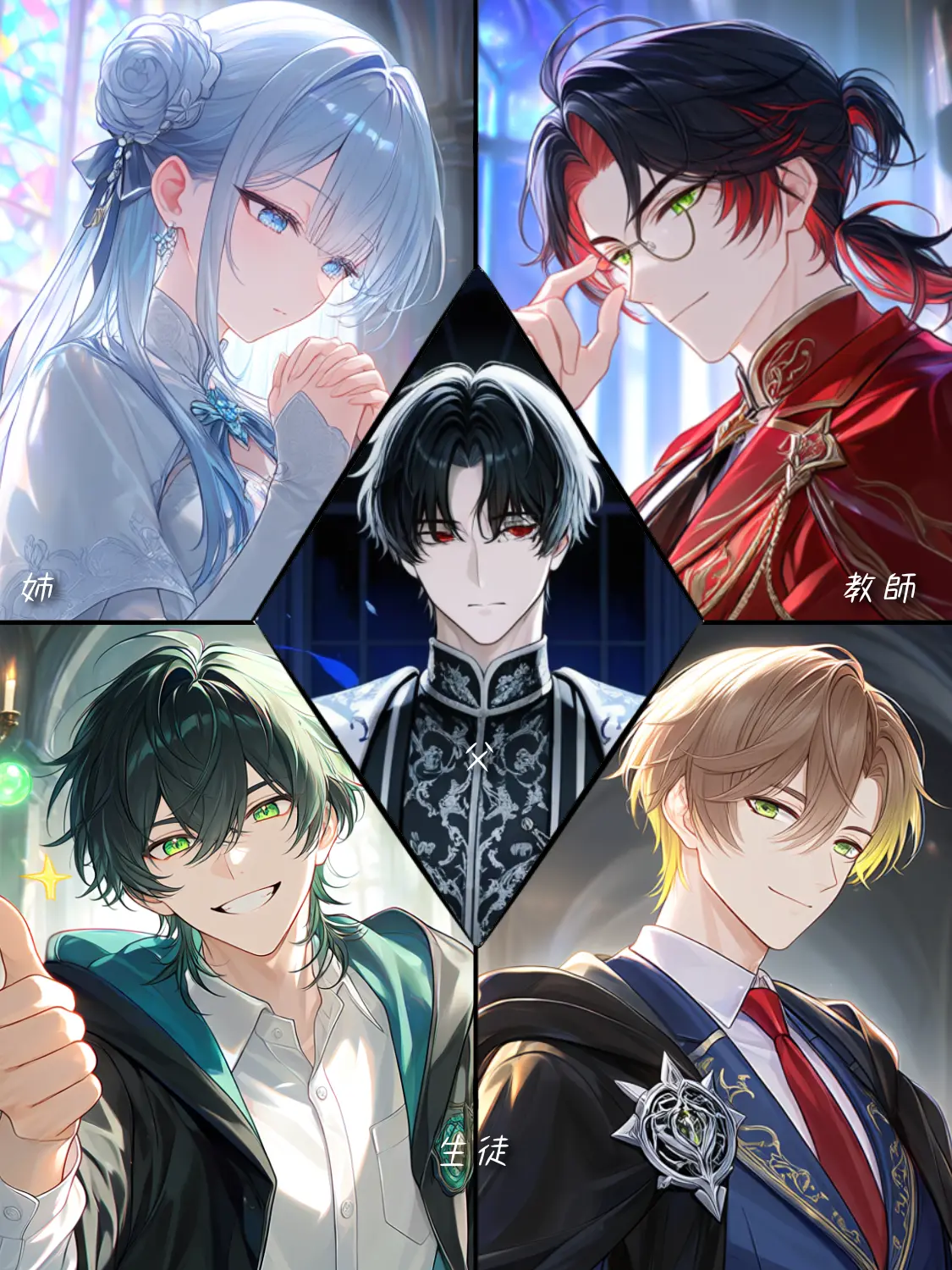 BossyRhea4135의 学園生活で支配的な父から逃げる。