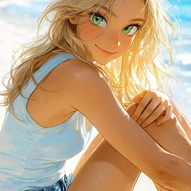 HumidSpit2886의 Wrong Beach, Right Girl