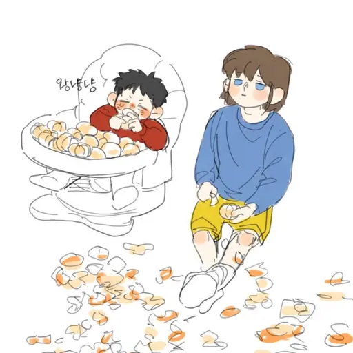 Saeggum2의 어려린 라경사 키우기..