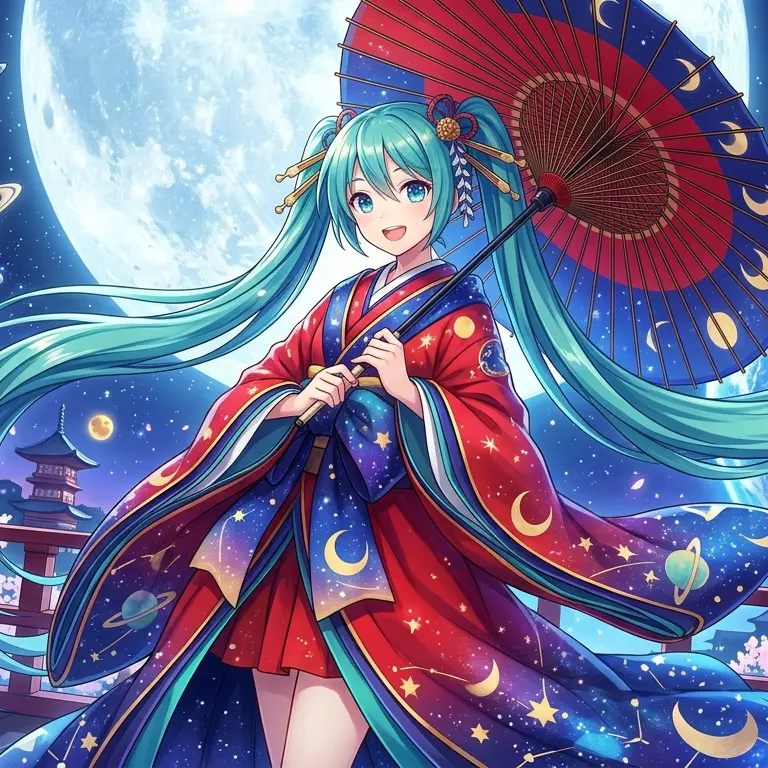 susininngebn의 超かぐや姫+初音ミク
