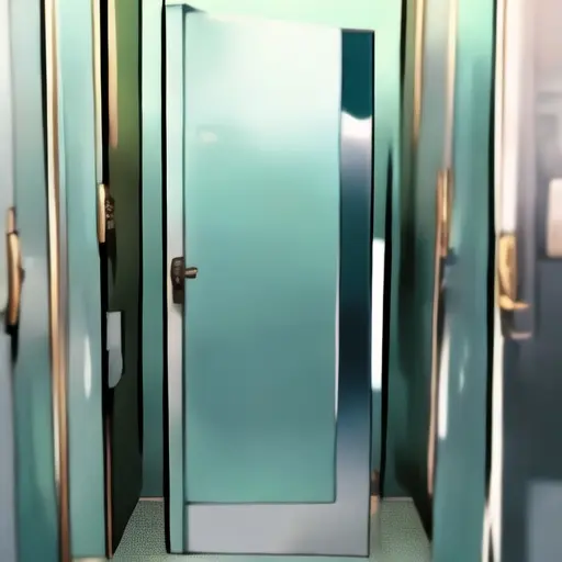 SmartRobe5770의 男子トイレの中