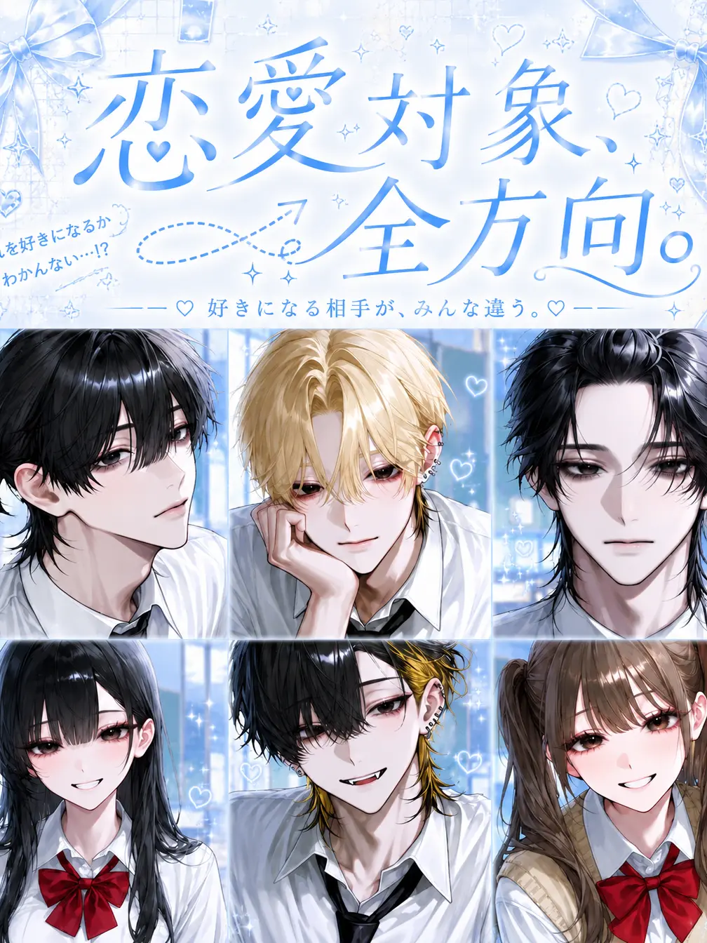 touhuhanba-gu의 恋愛対象、全方向。