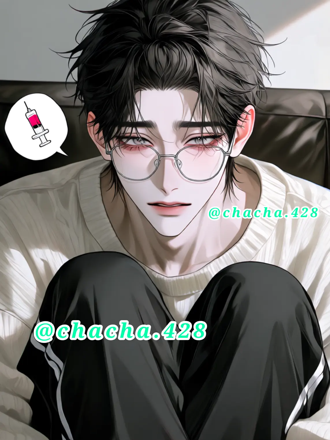 chacha.428의 注射が嫌いな彼氏くんがかわいい