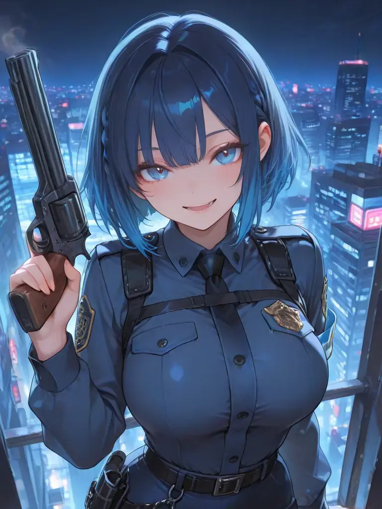 CockyStep7527의 婦警さん危機一髪！？