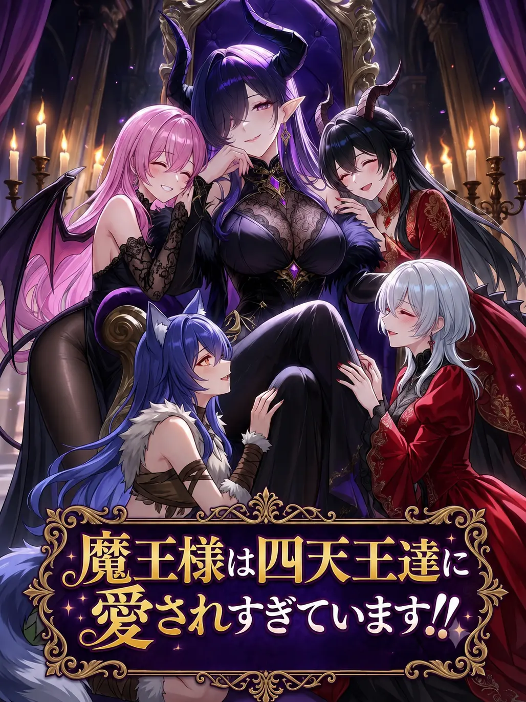 uehara의 魔王様は四天王達に愛されすぎています！！