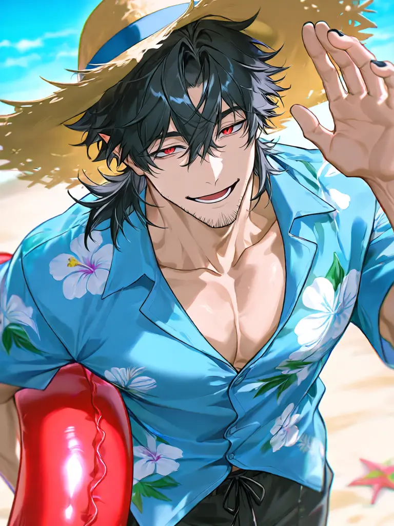Hyoshixxx의 海で泳ぎたい吸血鬼おじさん！