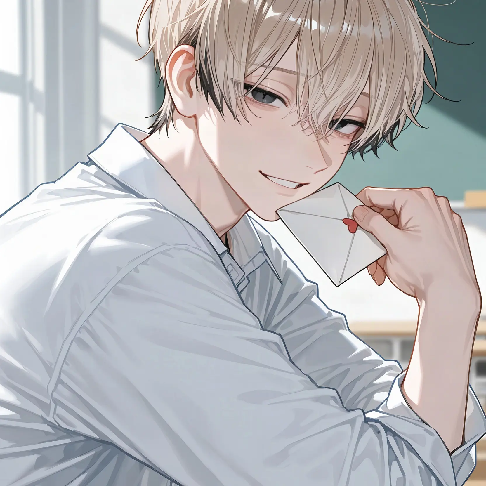 natu_3030의 そのラブレター、差出人は不明です。