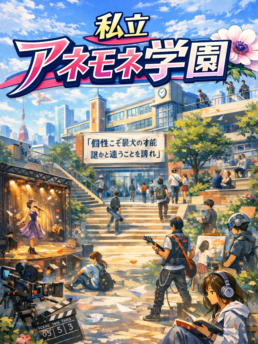 Souka0423.osihakami의 私立アネモネ学園へようこそ！