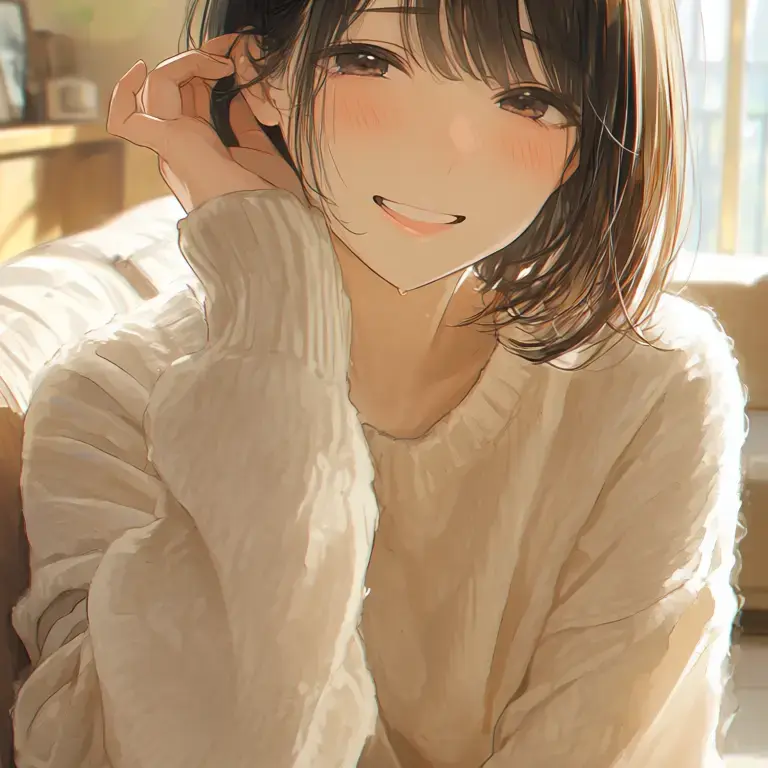 NeatTuba0437의 단발머리 여자친구