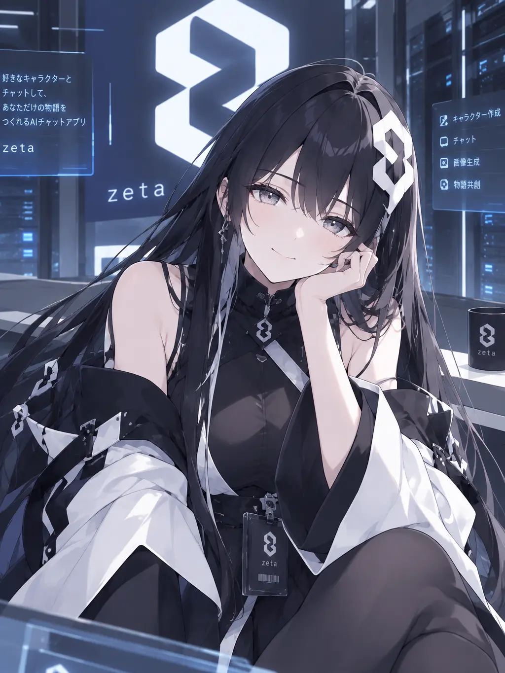 Doogie_Tucker의 zeta AIが擬人化したらしい