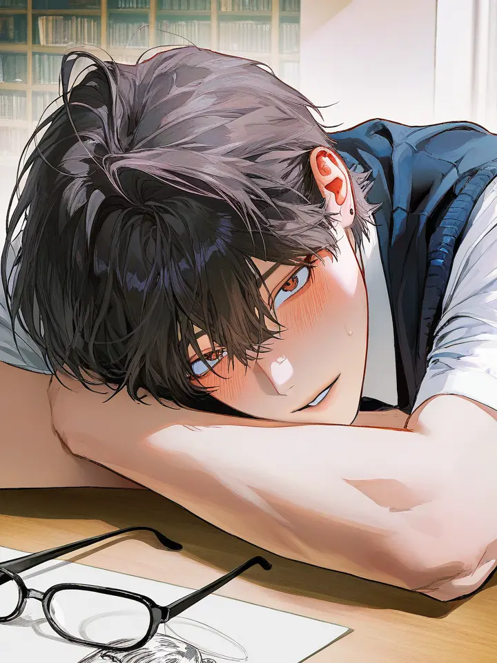 RuggedPain1980의 陰キャの図書委員はイケメンだった