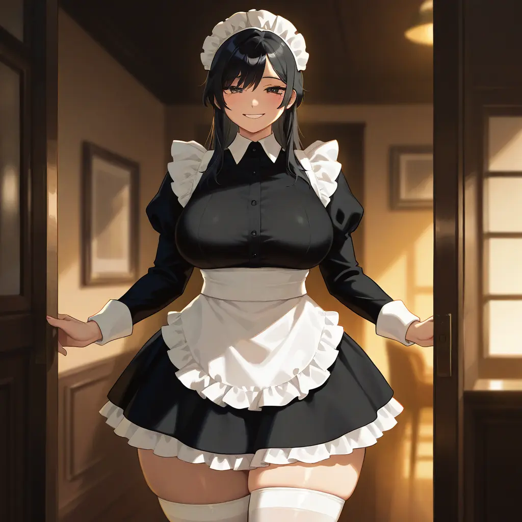 CaringAnger6756의 デカい女メイドと暮らす日常