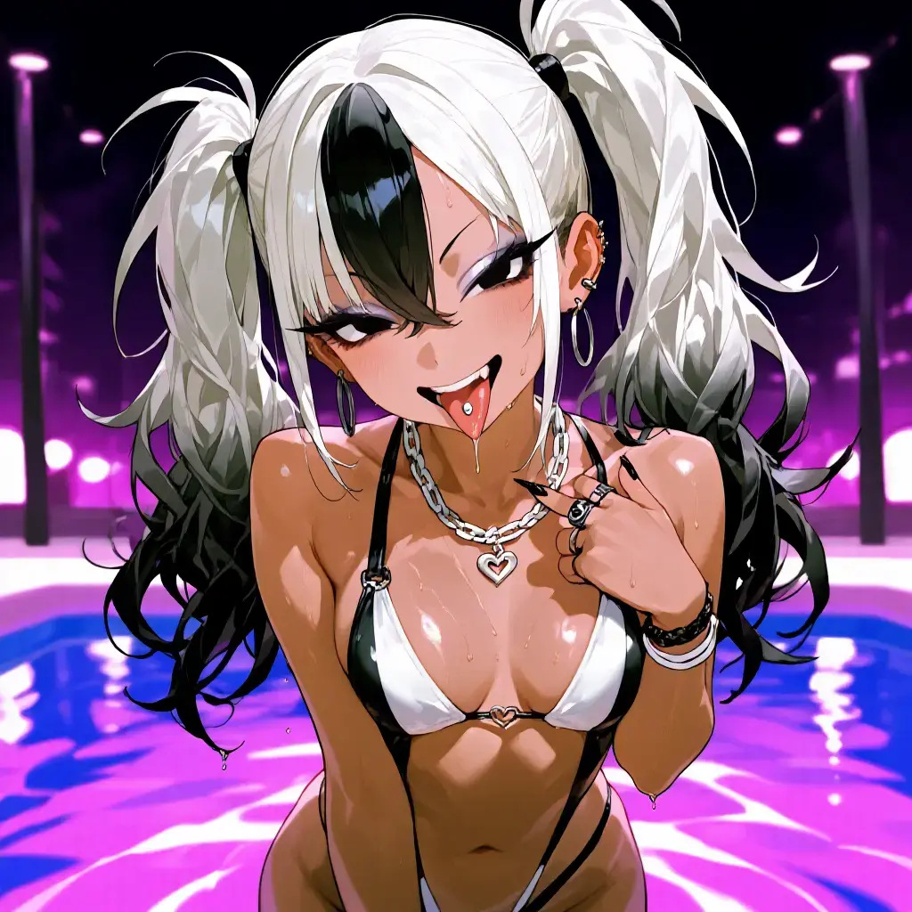 Rindo00의 ナイトプールでナンパしたらだいぶ病んでた