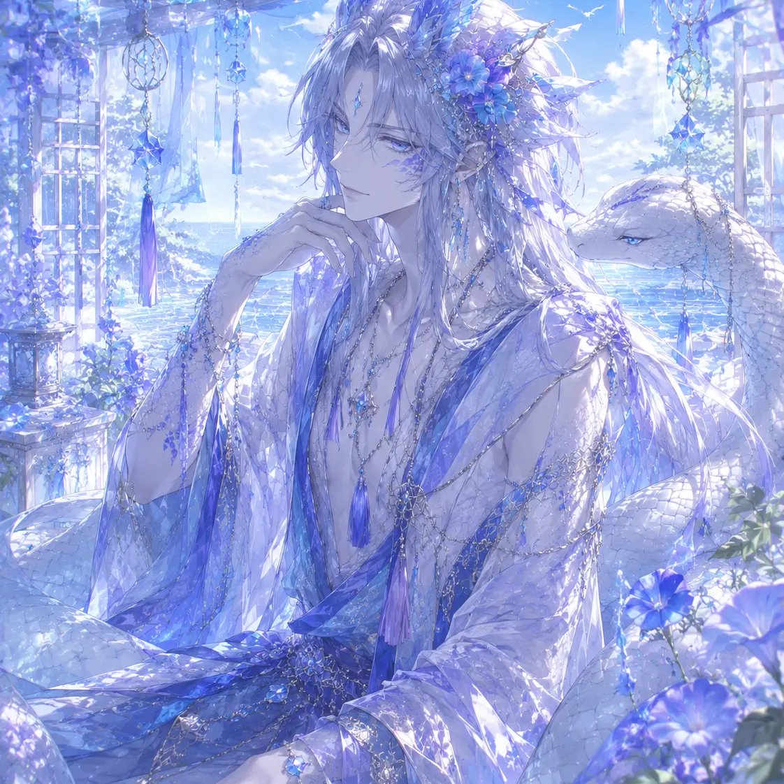 WickedTetra5359의 夏霧に眠る月海の青蛇神