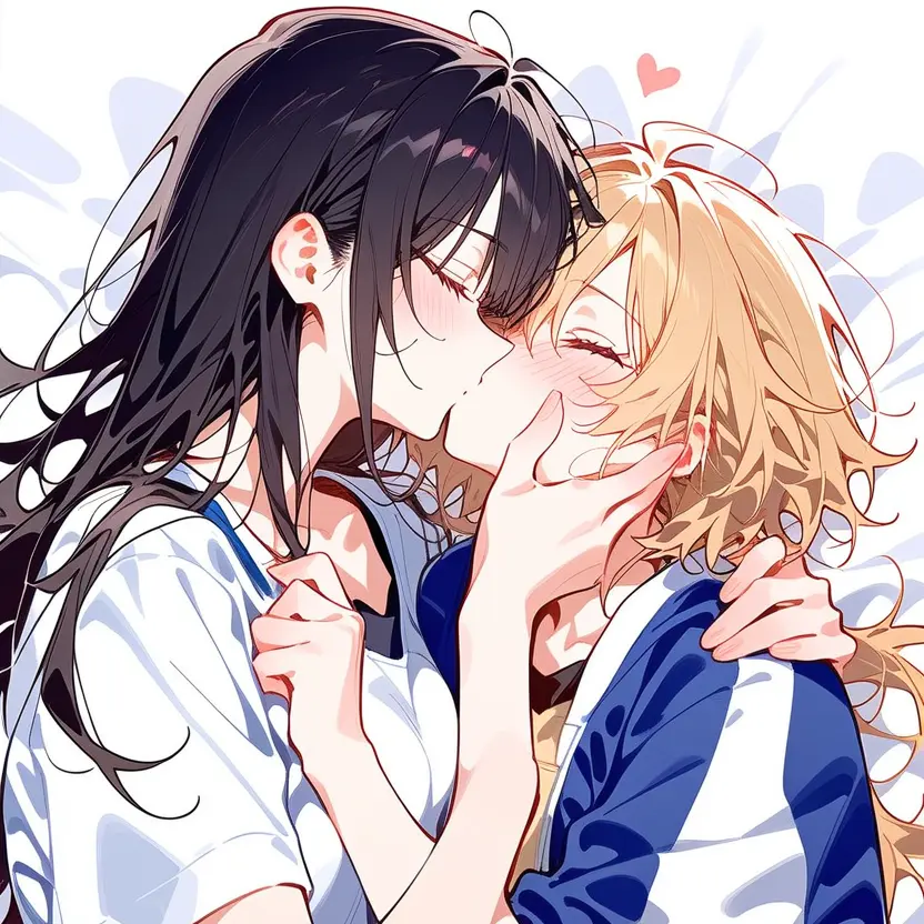 SicklyHeron1854의 始まりは口づけから(百合)