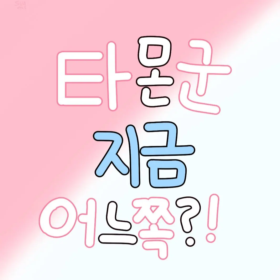 SUA0820의 타몬 군 지금 어느쪽?!